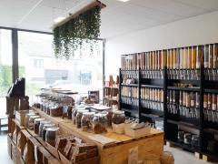 Bio kruidenierswinkel gelegen aan grens centrum Luik Provincie Luik