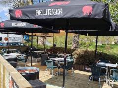 Taverne - kleine restauratie te Hamoir Provincie Luik