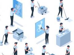 Bedrijf gespecialiseerd in professionele schoonmaak, onderhoud en wasserijdiensten Locatie niet gespecificeerd