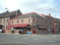 TE KOOP – GEMENGD GEBOUW MET HUURINKOMSTEN – SAINTES (TUBIZE) Henegouwen