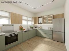 Ensemble immobilier avec rez commercial et appartement 2 chambres Hainaut n°8